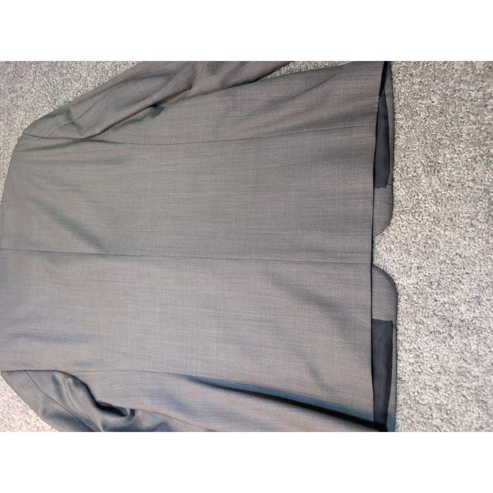 CANALI‎ Men's Blazer 100% Pure Wool Made in Italy Gray Suit Jacket - Picture 11 of 11